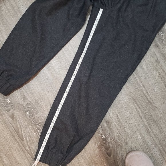 Wilfred Aritzia Turquet Wool Jogger Pants Grey Sz S - Picture 10 of 11